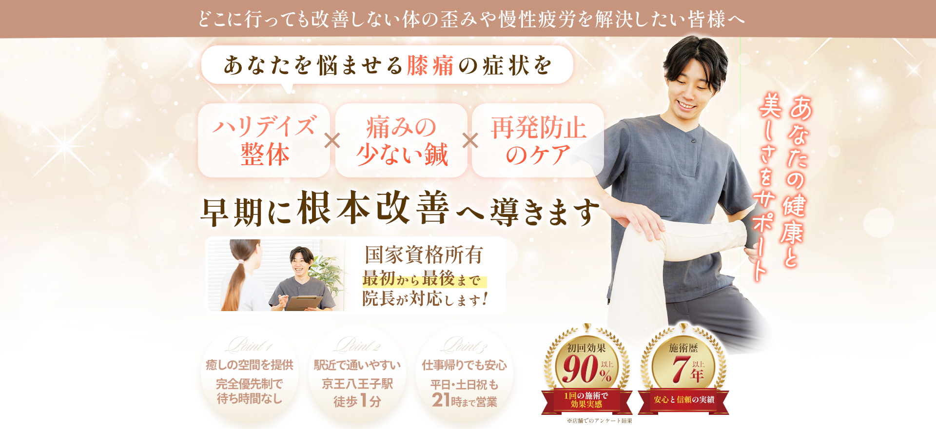 ファーストビュー膝