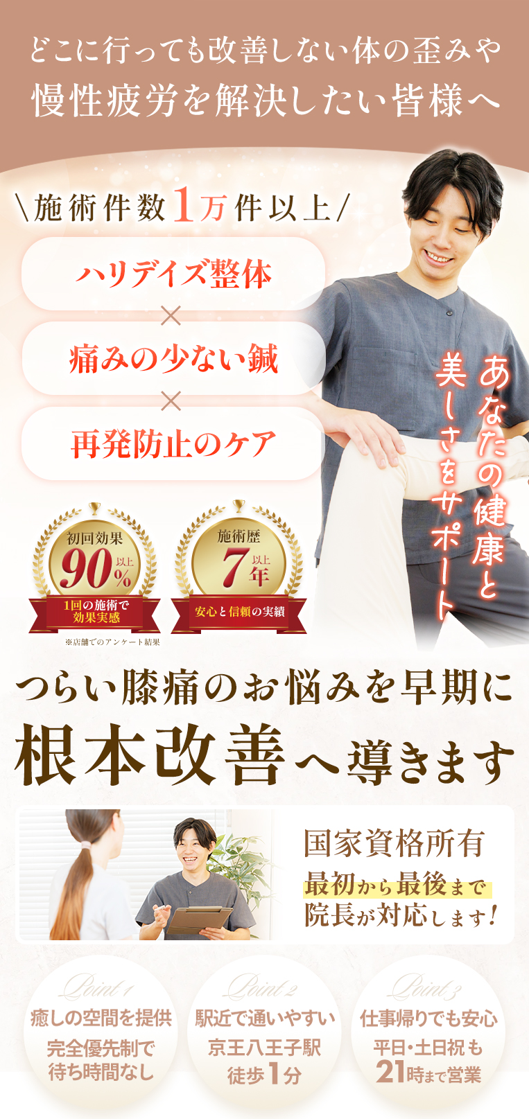 ファーストビュー膝