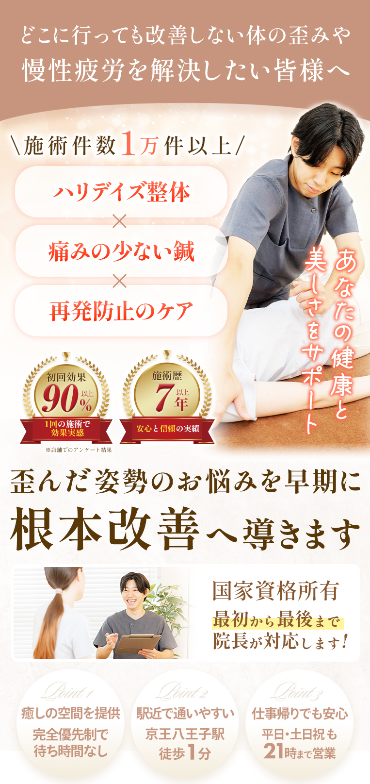 ファーストビュー姿勢