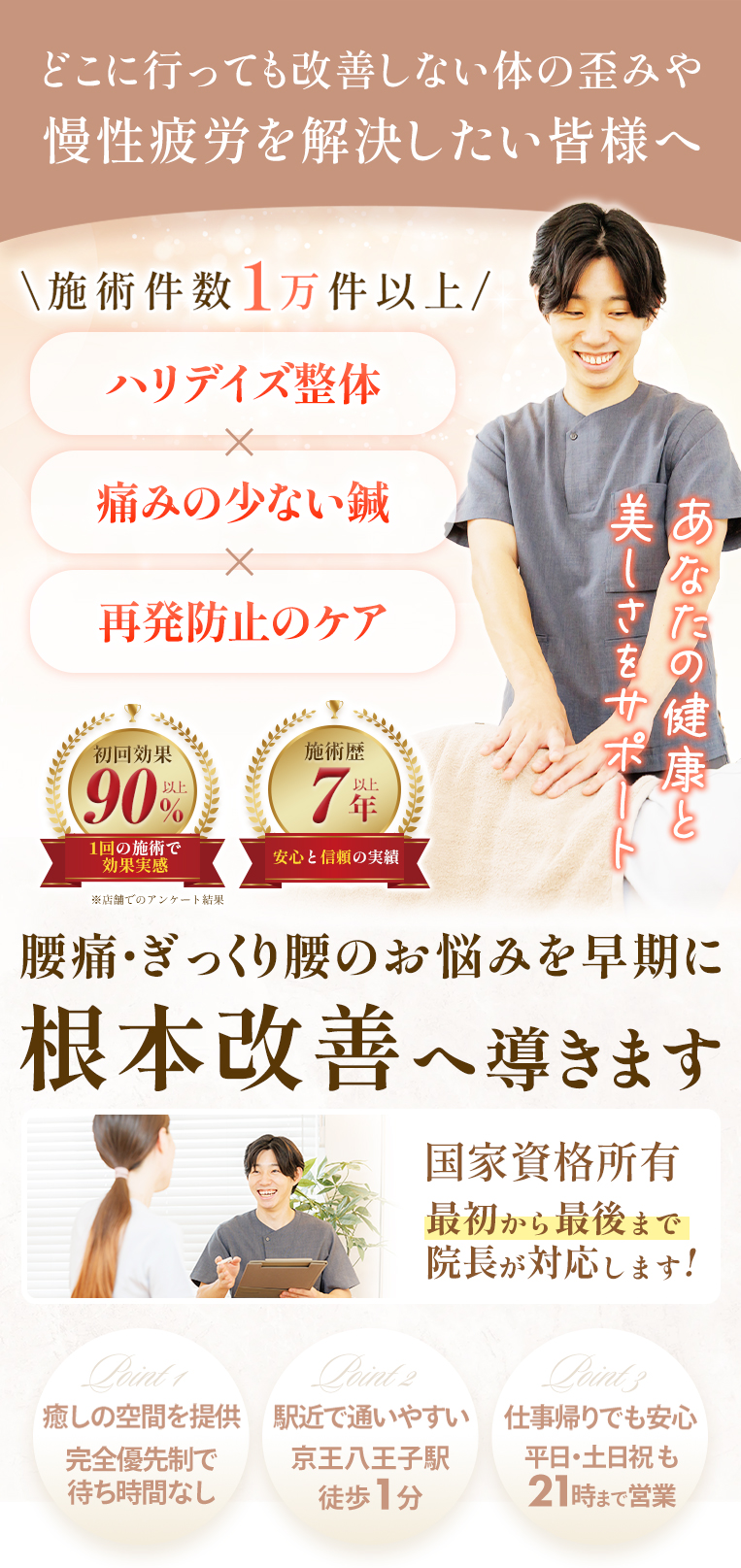 ファーストビュー腰痛