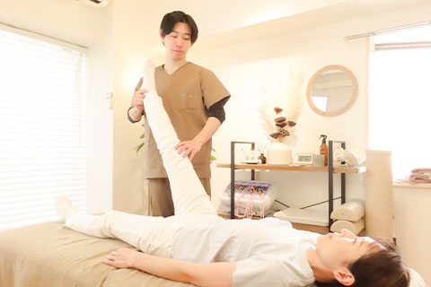 施術骨盤